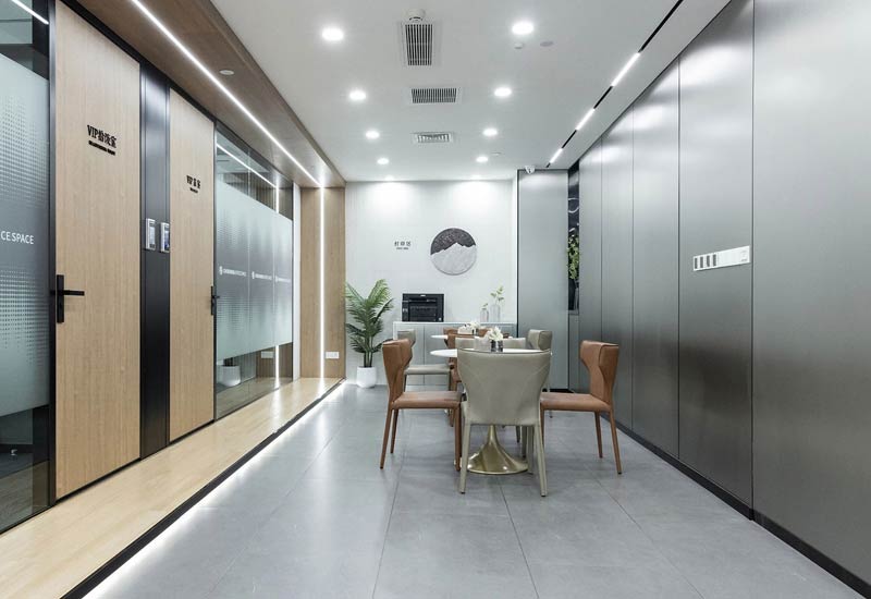 300平米企業(yè)辦公室裝修設(shè)計(jì)效果圖